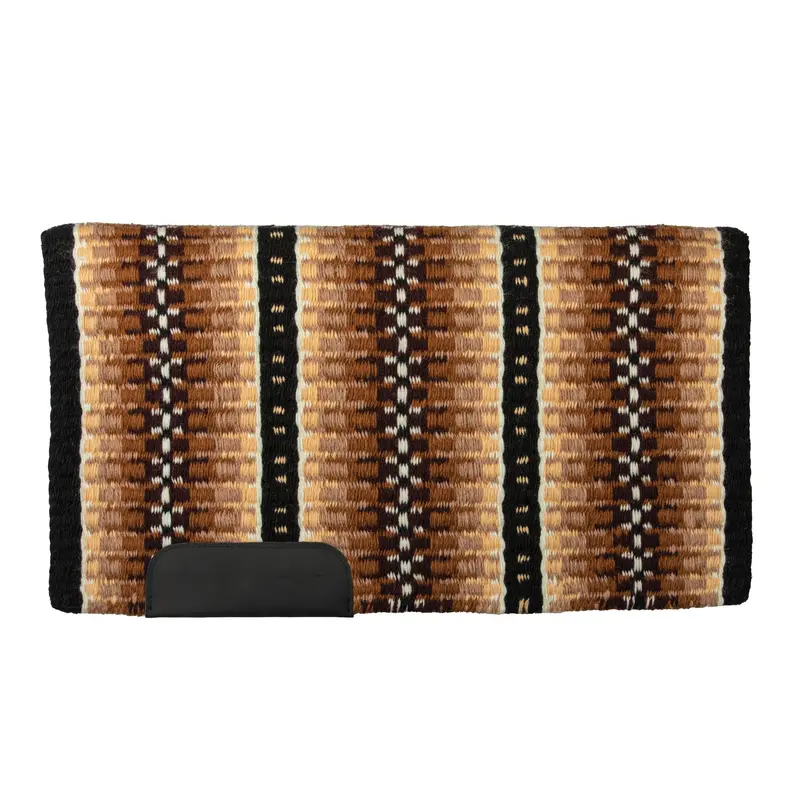 Professional's Choice Reversible Show Saddle Blanket- Chocolate/Tan 2