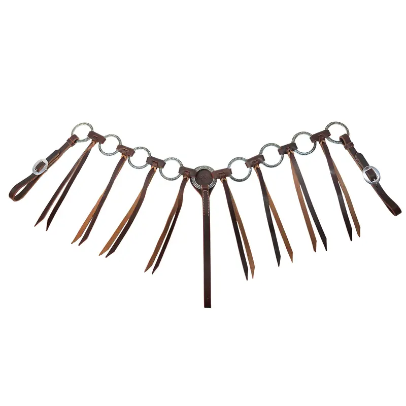 Professional's Choice Ring Tassel Breast Collar 1