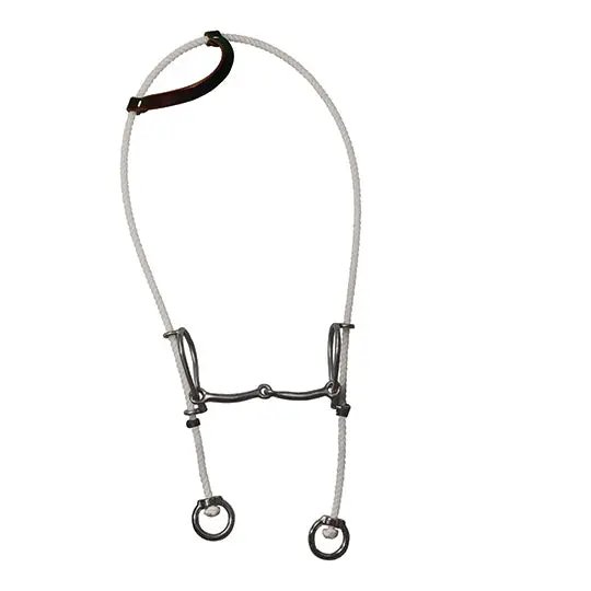 Professional's Choice Rope Draw Gag Snaffle Bit 1