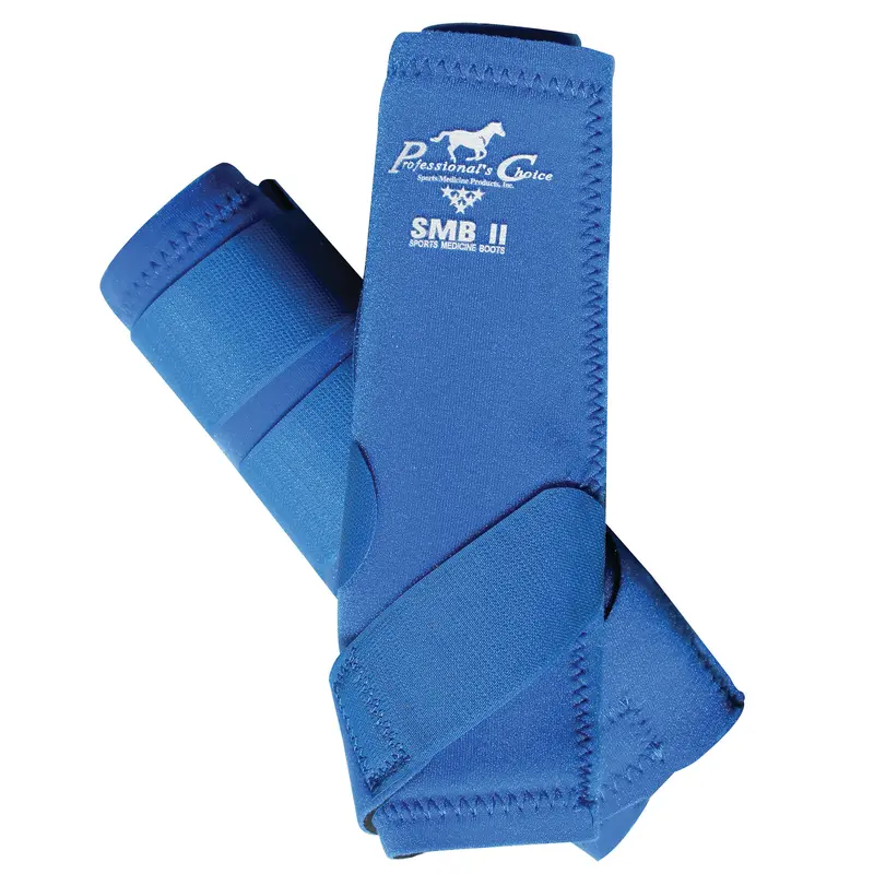Professional's Choice Smbii Splint Boots- Royal Blue 1