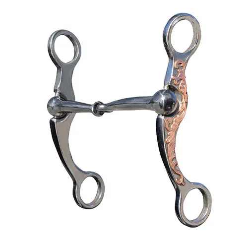 Professional's Choice Stockman Snaffle Copper Bit 1
