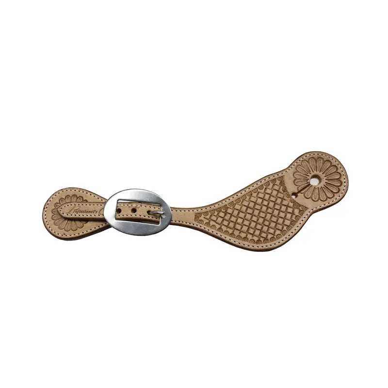 Professional's Choice Women's Basket Stamped Roughout Spur Straps 2