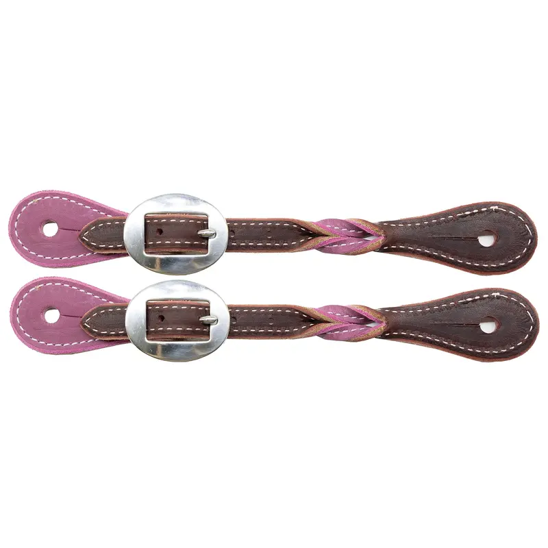 Professional's Choice Women's Orchid Twist Spur Straps 2