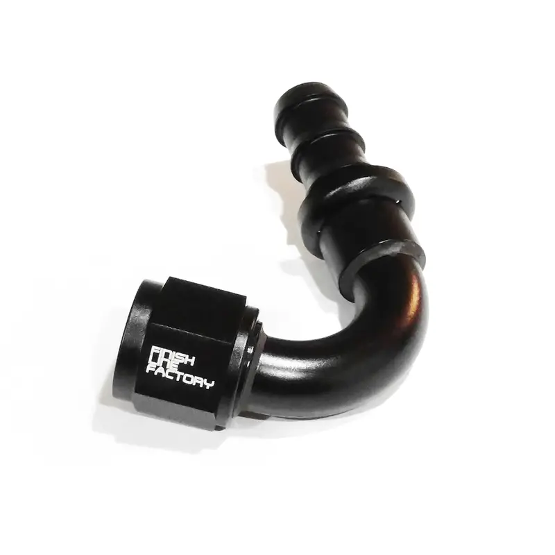 Push Lock Hose End – 120 Degree An 1