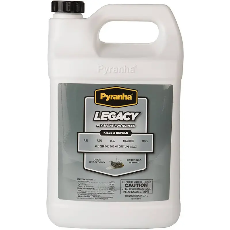 Pyranha Legacy Sweat Resistant Fly Spray- Gallon 1