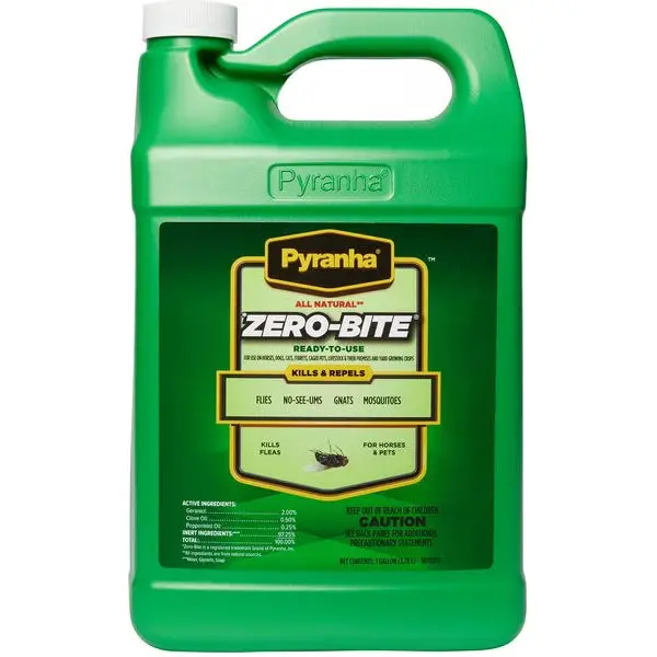 Pyranha Zero-Bite Fly Spray- Gallon 1