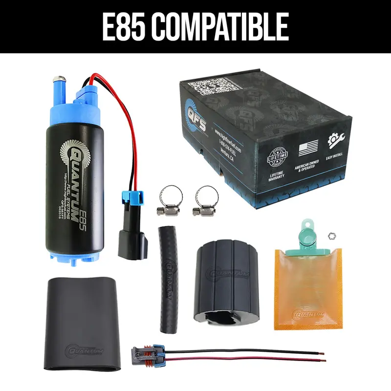 Qfs 340Lph E85 Specific In-Tank Fuel Pump Acura Integra 1990 - 1993 1