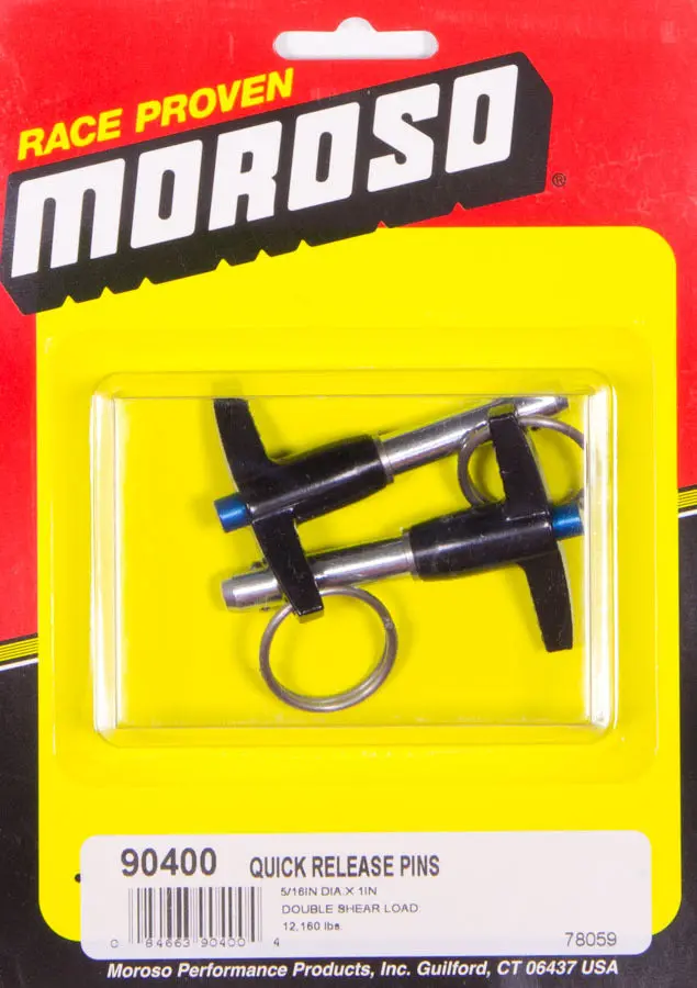 Quick Release Pins (2) 5/16 X 1In 1