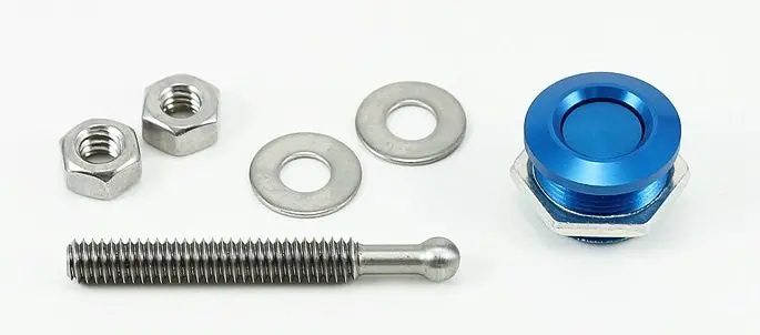 Quik-Latch Ql-25-Bu Blue Anodized Minis 2