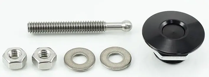 Quik-Latch Ql-25-Sb Black Anodized Minis 2