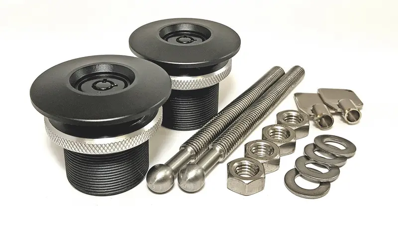 Quik-Latch Ql-38 Series Lockable Hood Pin Kits 2