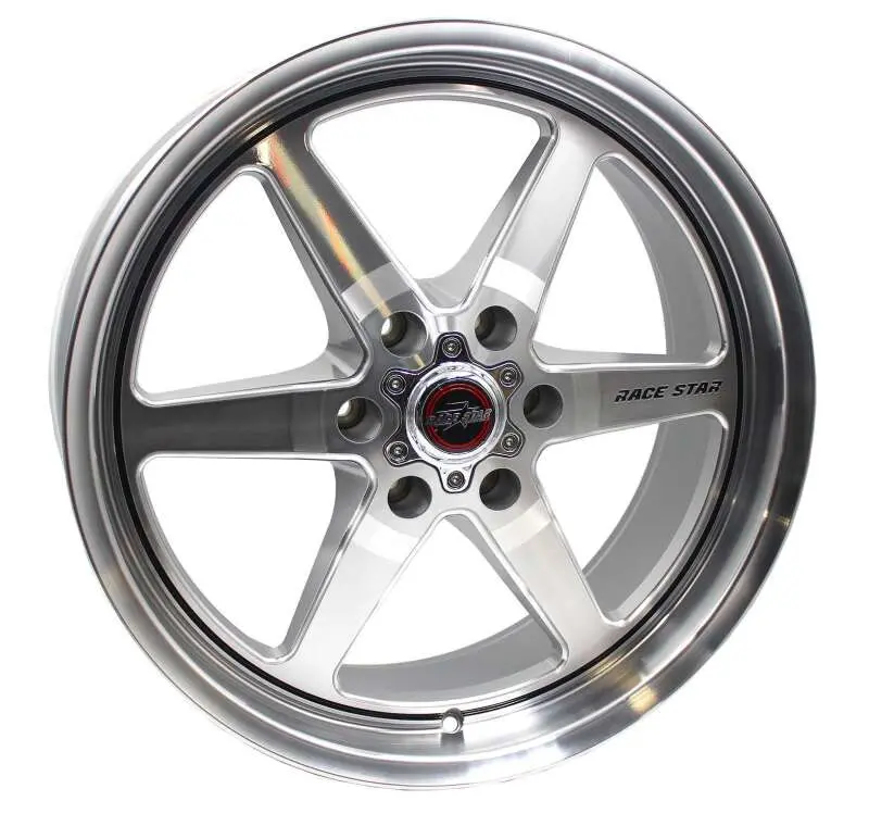 Race Star 93 Truck Star 22X10 6X5.5Bc 6.46Bs Silver/Machined Wheel 1