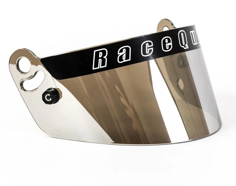 Racequip Mirror Helmet Face Shield - Fits Pro Model Helmet 1