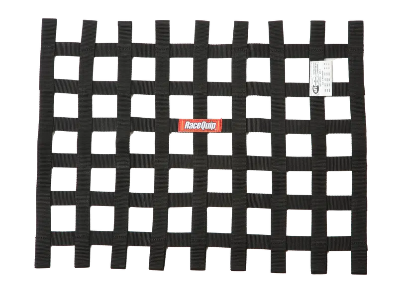 Racequip Ribbon Style Race Car Window Net 1