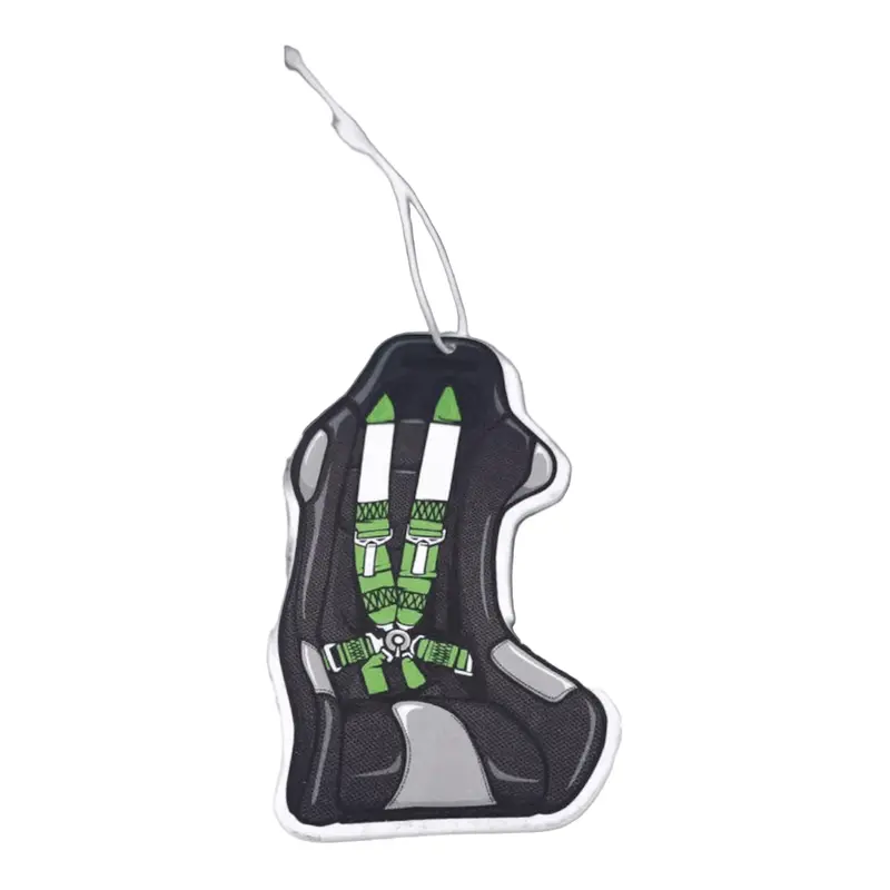 Racing-Themed Black Ice Hanging Air Fresheners 1