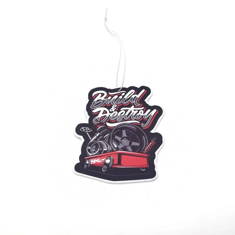 Racing-Themed Black Ice Hanging Air Fresheners 3