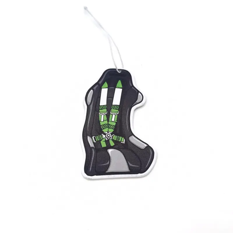 Racing-Themed Black Ice Hanging Air Fresheners 4