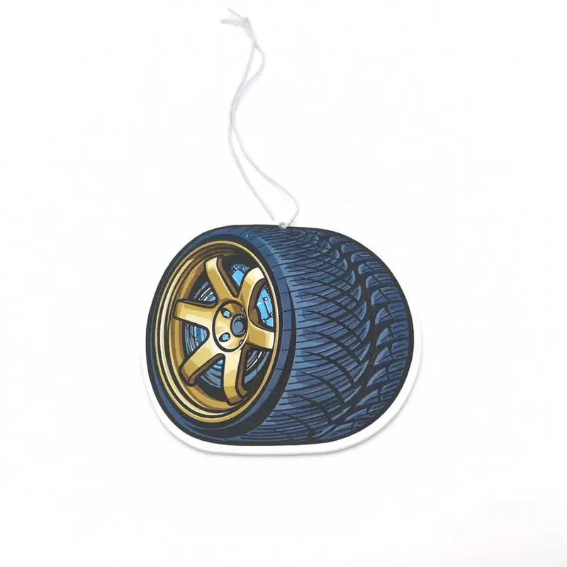 Racing-Themed Black Ice Hanging Air Fresheners 5