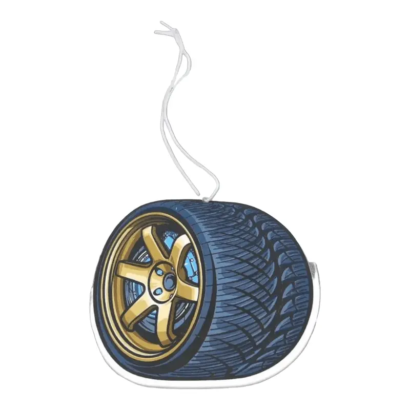 Racing-Themed Black Ice Hanging Air Fresheners 8