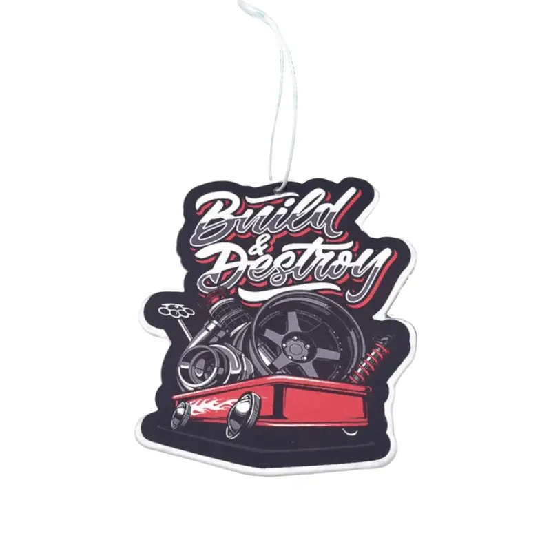Racing-Themed Black Ice Hanging Air Fresheners 9