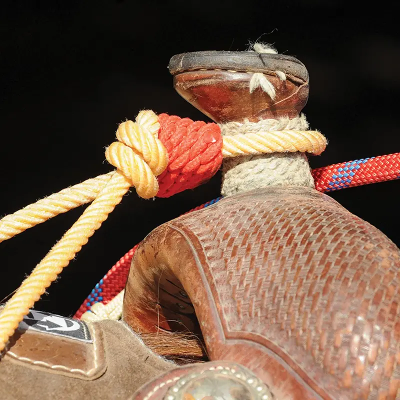 Rattler Ropes Braided Horn Knot 2