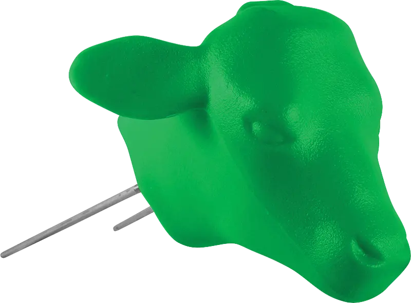 Rattler Ropes Deluxe Calf Roping Practice Head- Green 1