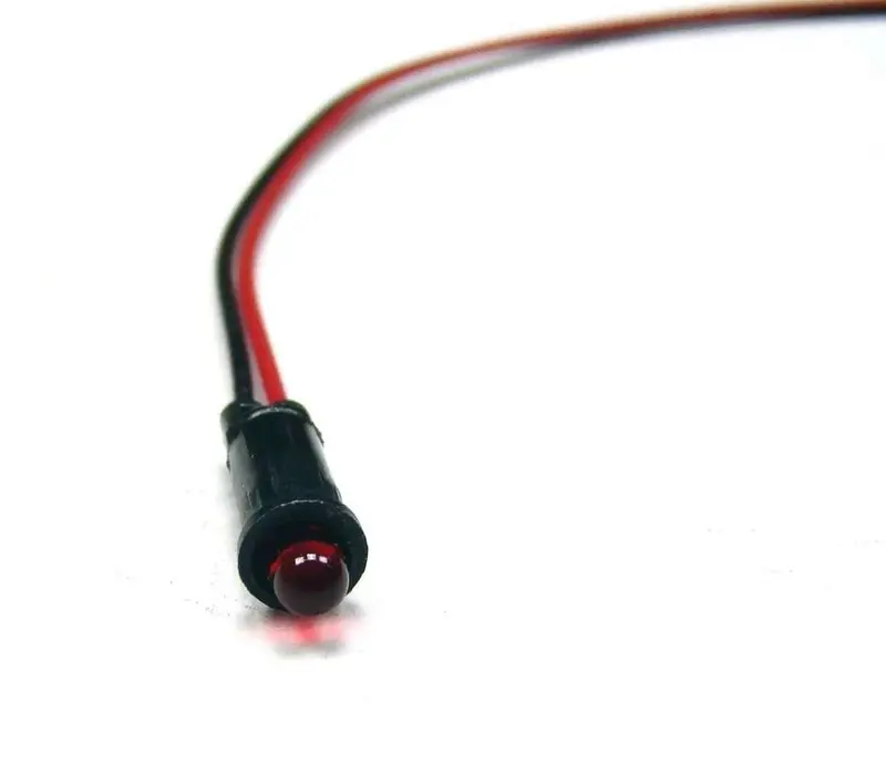 Red L.E.D. Light 5/32 Dia 1