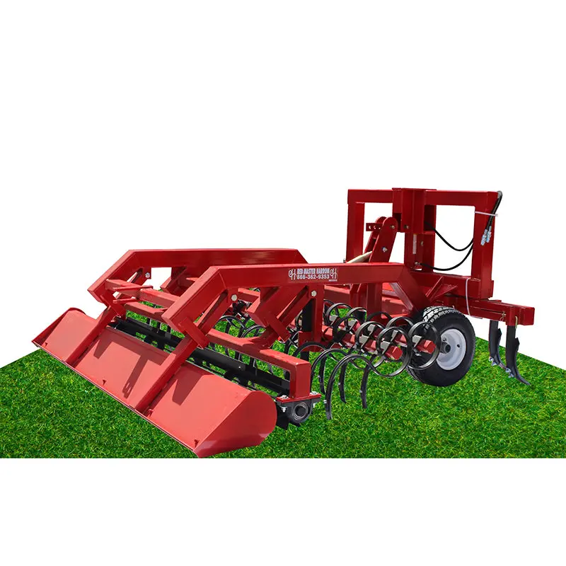 Red Master Harrow T-Rex Hydraulic Arena Drag 10 Ft 1