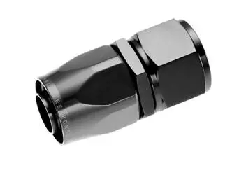 Redhorse Performance 1000-10-2 Hose End Fitting; 1000 Series; -10 An Hose; -10 An Outlet; Straight; Anodized; Black; Aluminum; Single 1