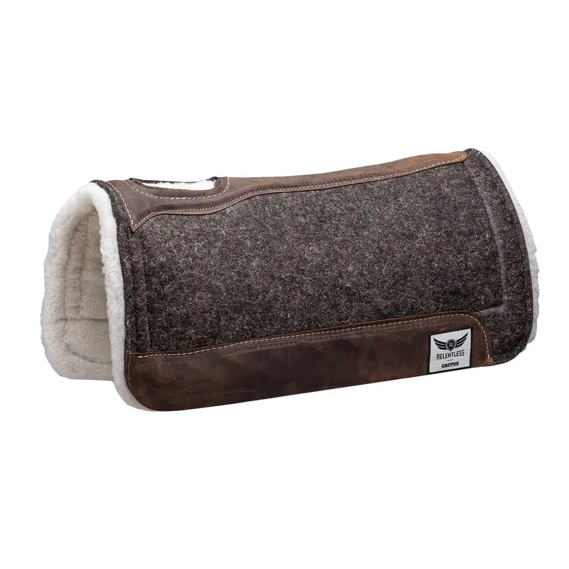 Relentless Trevor Brazile 1" Extreme Felt Gel Roper Saddle Pad 30" X 31" 1