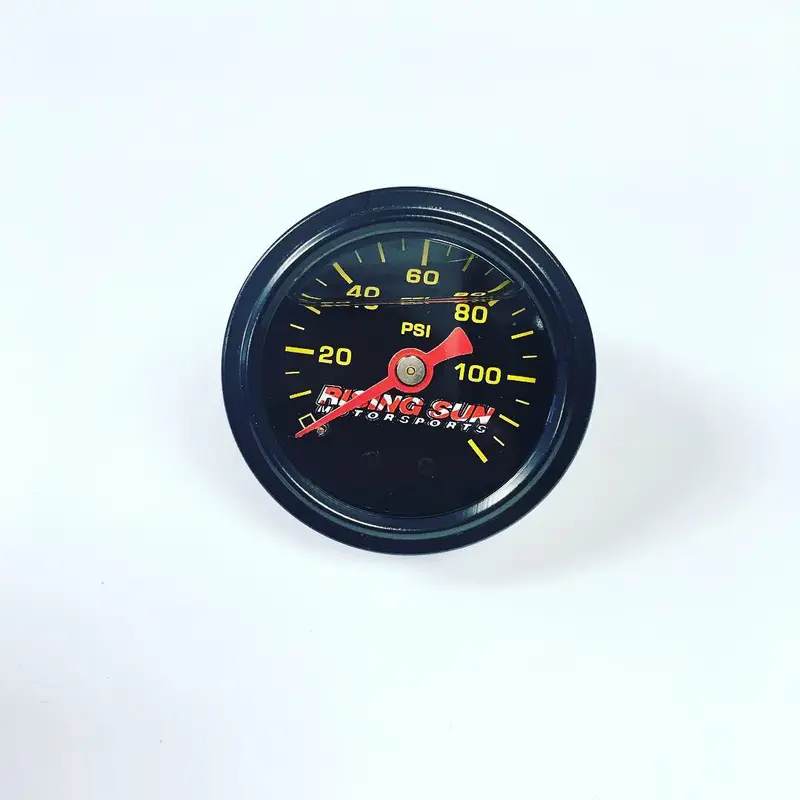 Rising Sun Motorsports 0-120Psi Liquid Filled Pressure Gauge 1