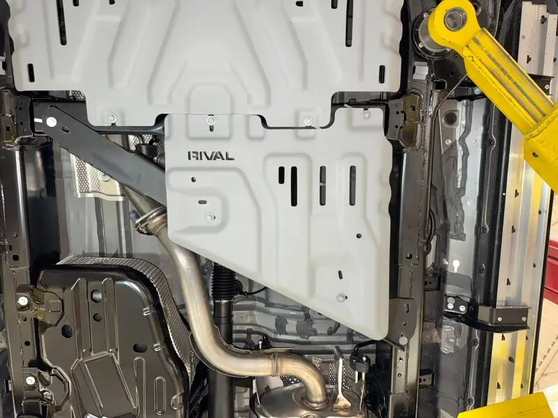 Rival 24-26 Toyota Tacoma I-Force / 25-26 Toyota 4Runner I-Force Aluminum Transfer Case Skid Plate 1