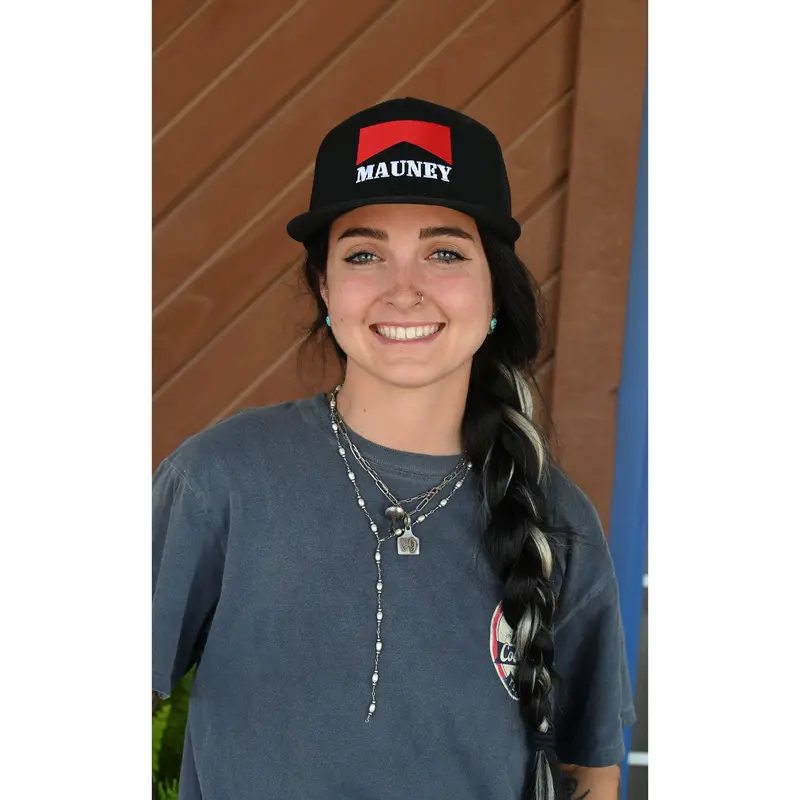Rodeo Time Mauney Black On Black Mesh Snapback Cap 2