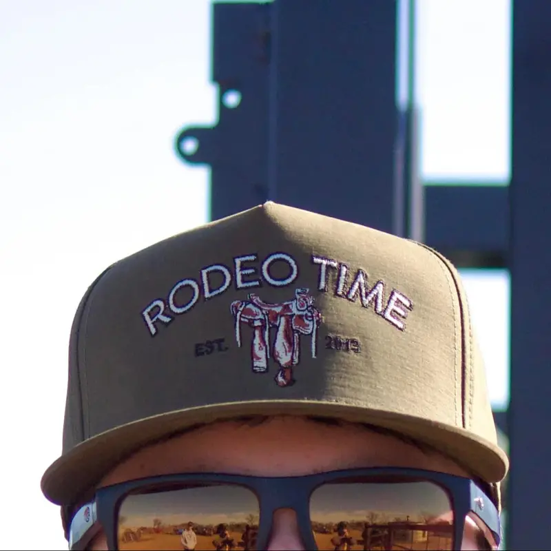 Rodeo Time Seat Rig Waxed Canvas Cap 2