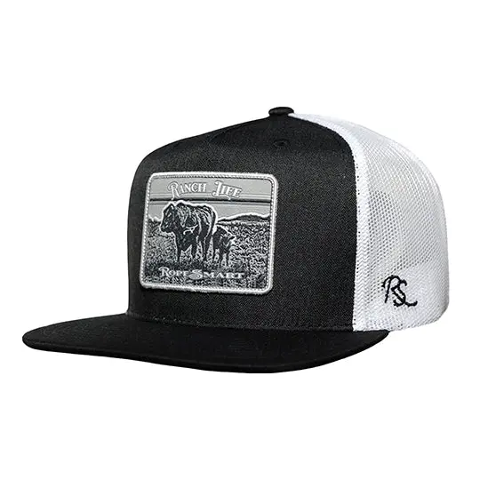 Ropesmart Ranch Life Black Trucker Cap 1