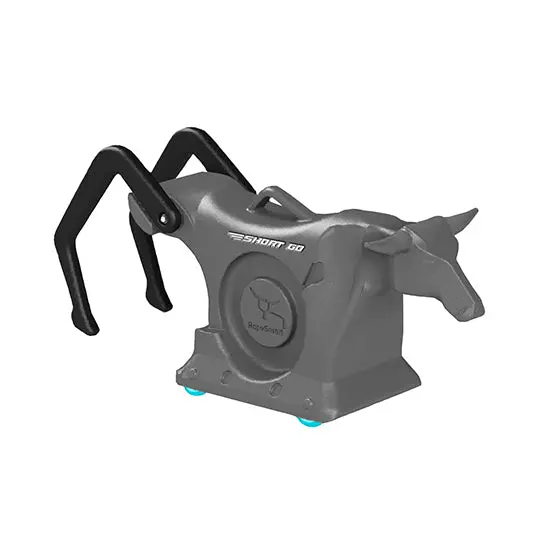 Ropesmart Short Go On Led Wheels- Grey 1