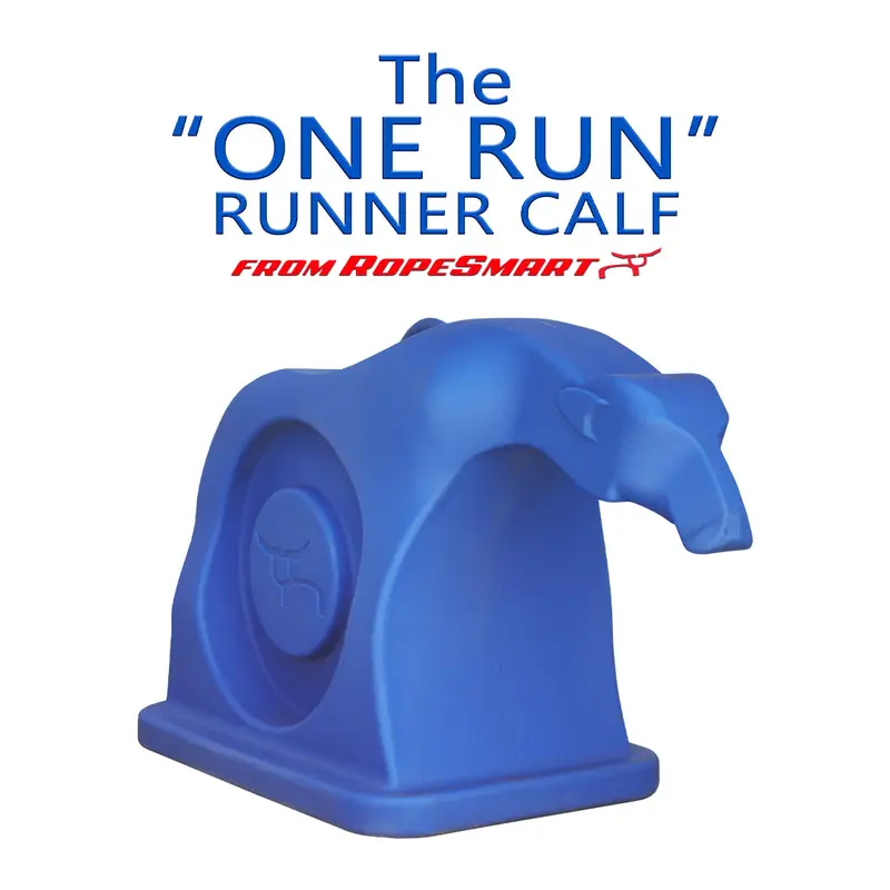 Ropesmart The One Run Runner Calf Ground Roping Dummy 1
