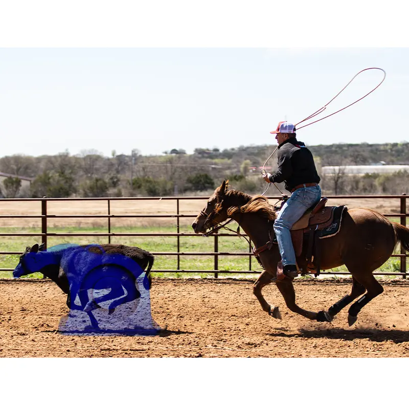 Ropesmart The One Run Runner Calf Ground Roping Dummy 3