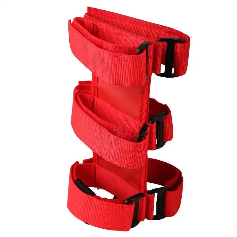 Rugged Ridge Sport Bar Fire Extinguisher Holder Red 55-19 Cj&Wr 1
