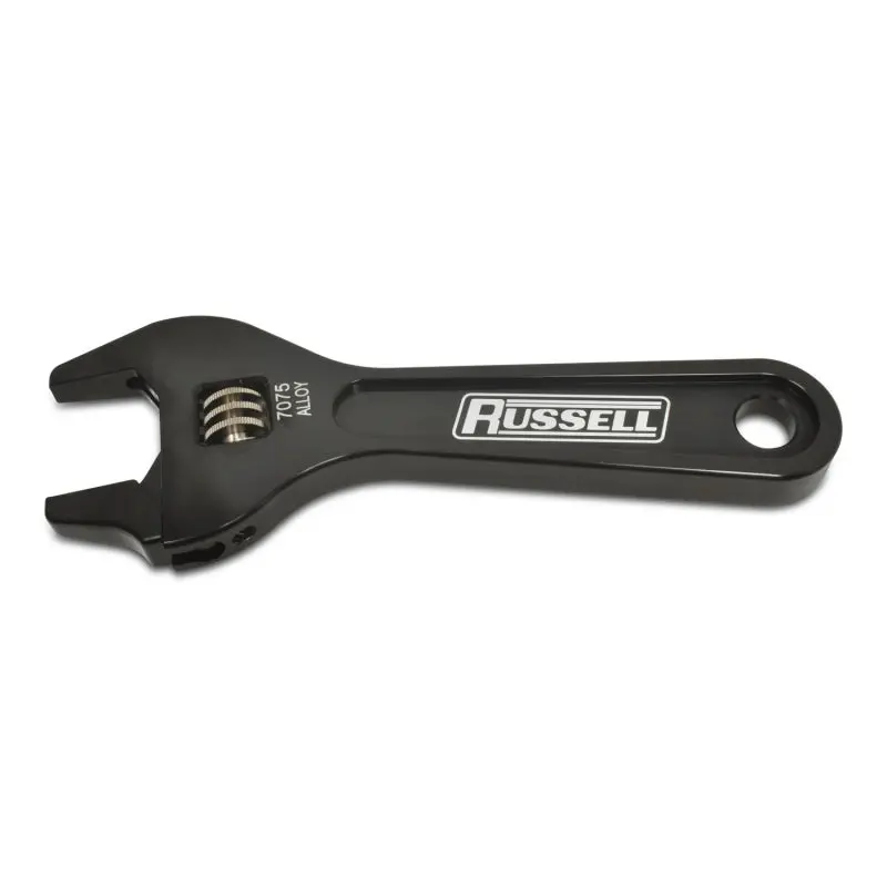 Russell Adjustable End Wrench Black 1