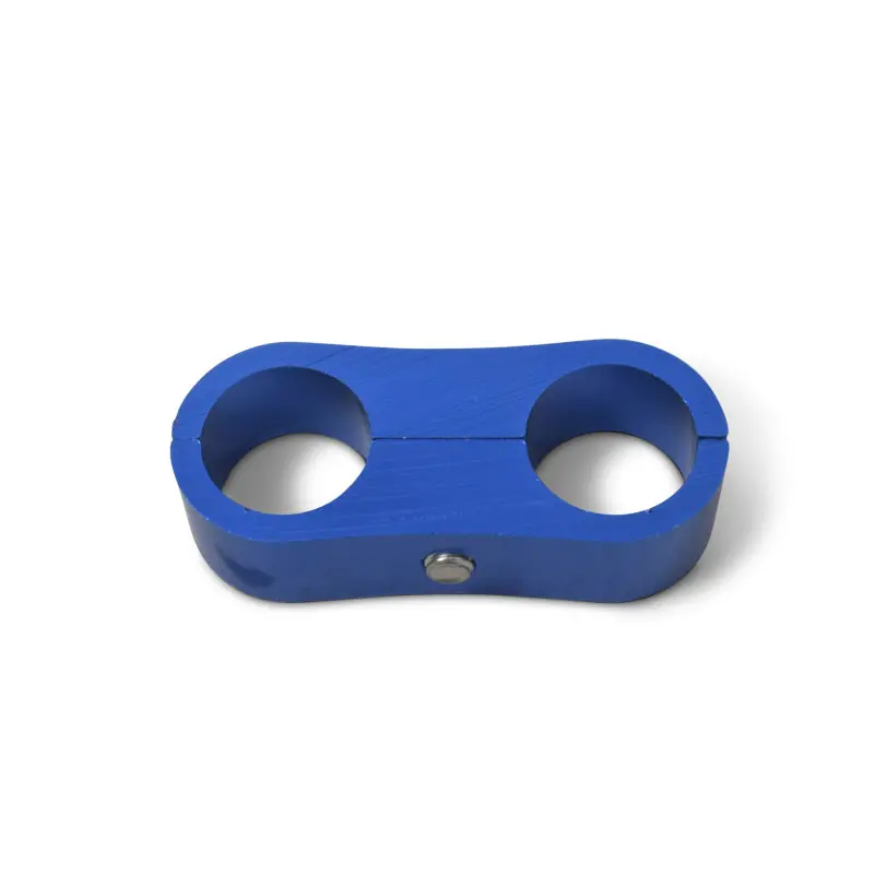 Russell Hose Separator For -10 Braided Hose Blue Anodize (2 Pack) 2