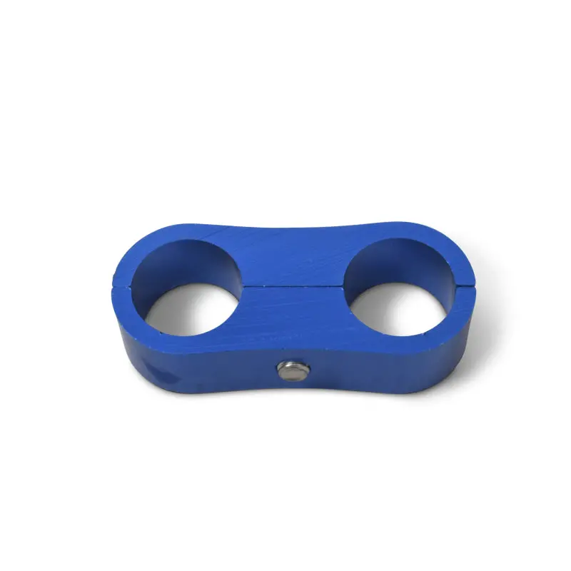 Russell Hose Separator For -12 Braided Hose Blue Anodize (2 Pack) 2