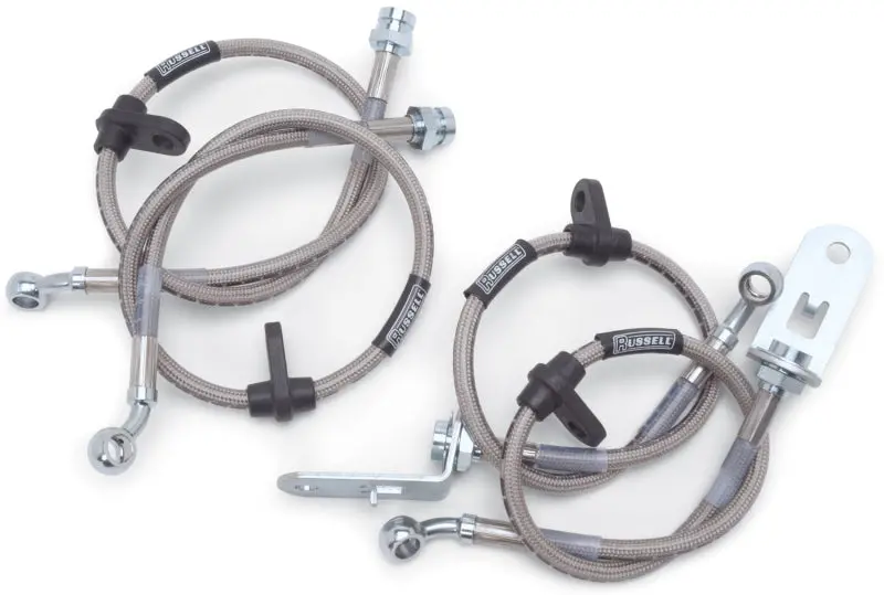 Russell Performance 84-91 Jeep Grand Wagoneer With 4In Lift Brake Line Kit 1