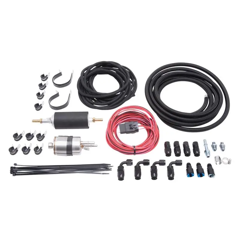 Russell Performance For Chevy Ls & Chrysler 5.7L Hemi (Black/Silver) 2