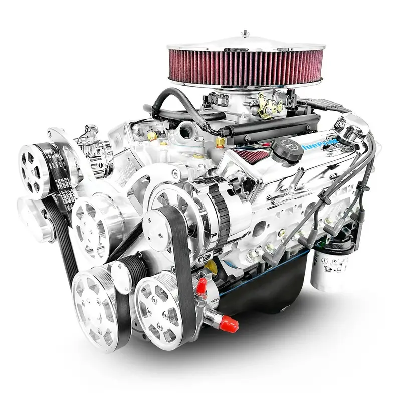 Sbc 383 Crate Engine W/ Efi Dressed W/Pulley Kit 1