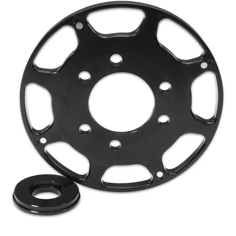 Sbc 7In Crank Trigger Wheel Black 1