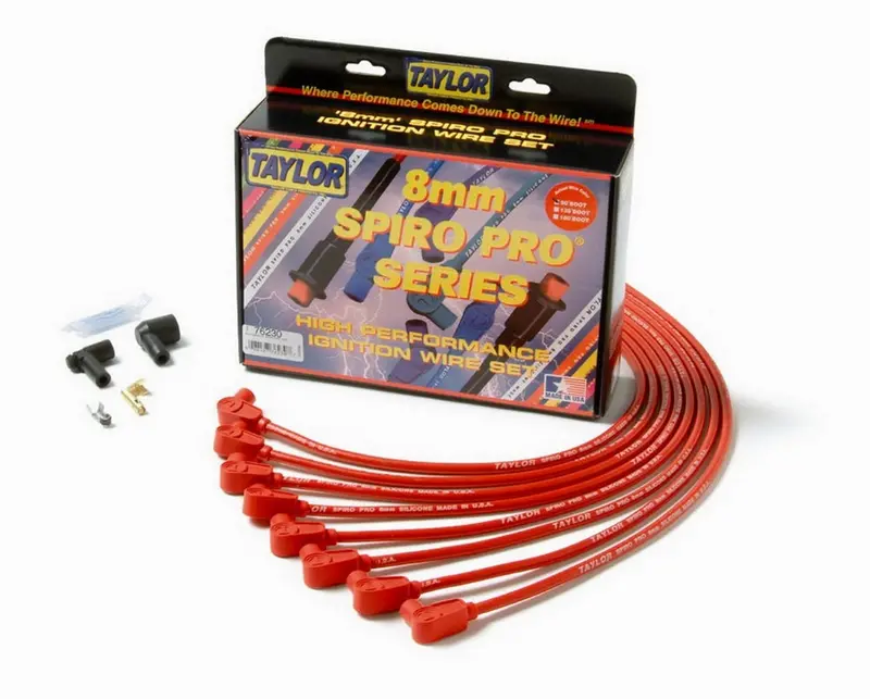 Sbc 8Mm Pro Race Wires- Red 1