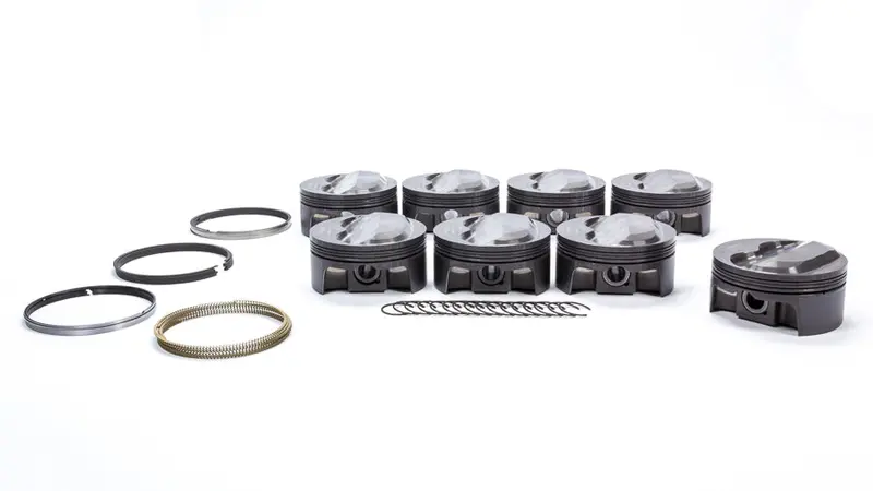 Sbc Powerpak Domed Piston Set 4.040 Bore 1