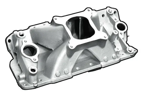 Sbc Power+Plus Hpr Manifold - Satin 1