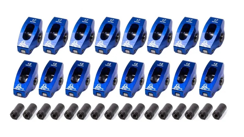 Sbc Roller Rocker Arms 1.7/1.6 Ratio 7/16 Stud 1